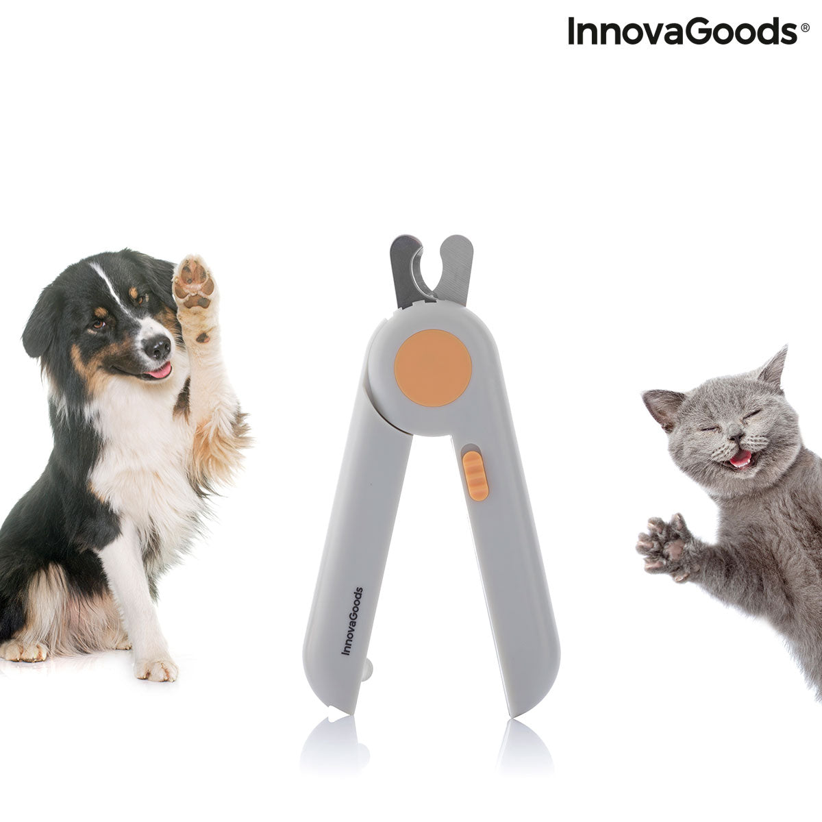 Cortaúñas para Mascotas con Luz LED