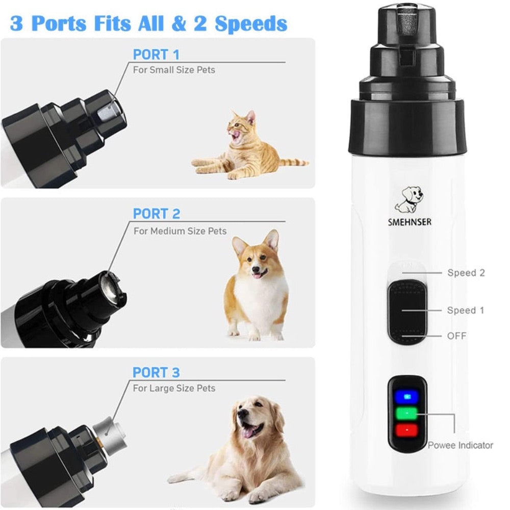 Wireless Electric Nail Grinder for Pets