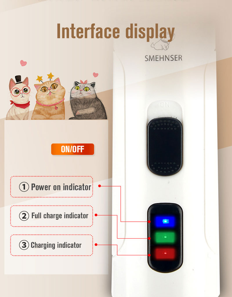 Wireless Electric Nail Grinder for Pets
