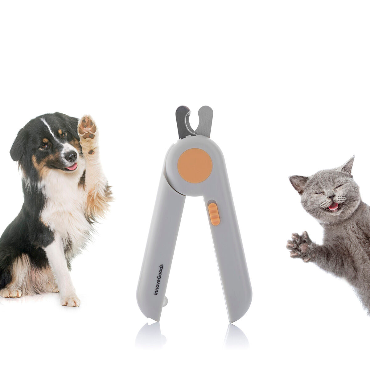 Cortaúñas para Mascotas con Luz LED