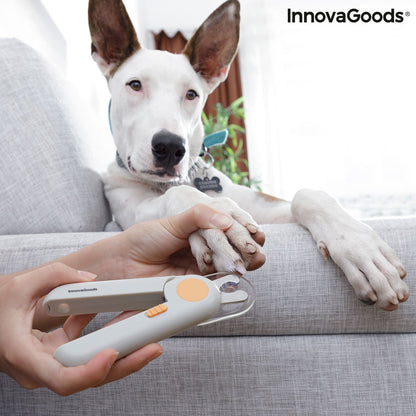 Cortaúñas para Mascotas con Luz LED